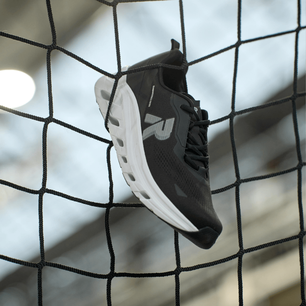 Rieker Sport Schuhe in schwarz in sportlichem Running Design