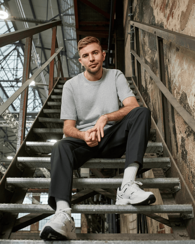 brand ambassador Christoph Kramer with rieker sport shoes