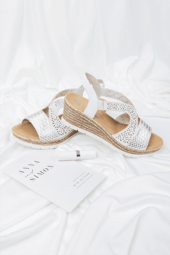 Chaussures de mariage 61916-80 de Rieker.
