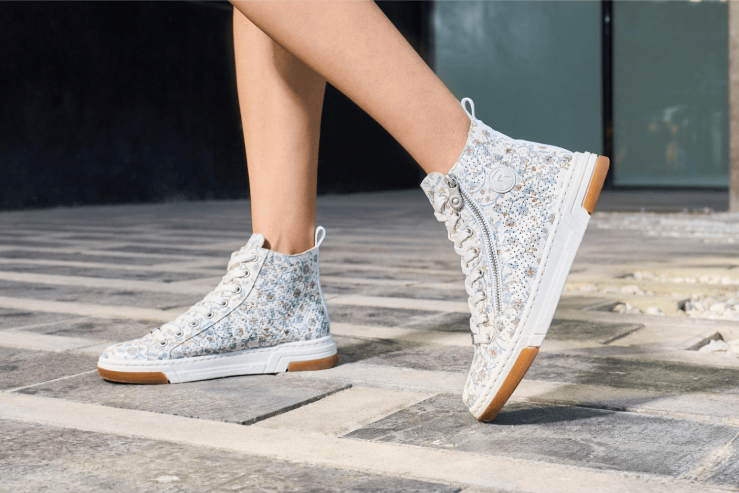 Rieker Frühjahr/Sommer N9963 kvinnor Sneaker