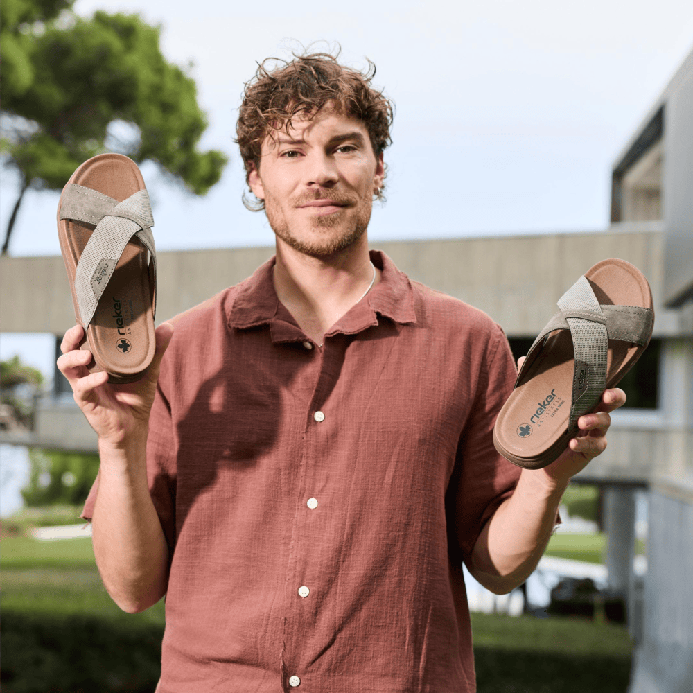 Styles d\'été pour hommes par Rieker.