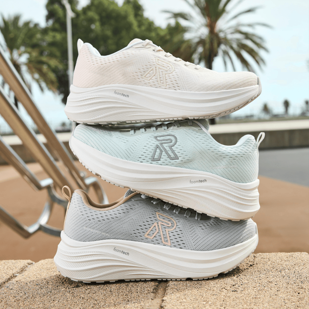 Running shoes from the new Rieker collection.