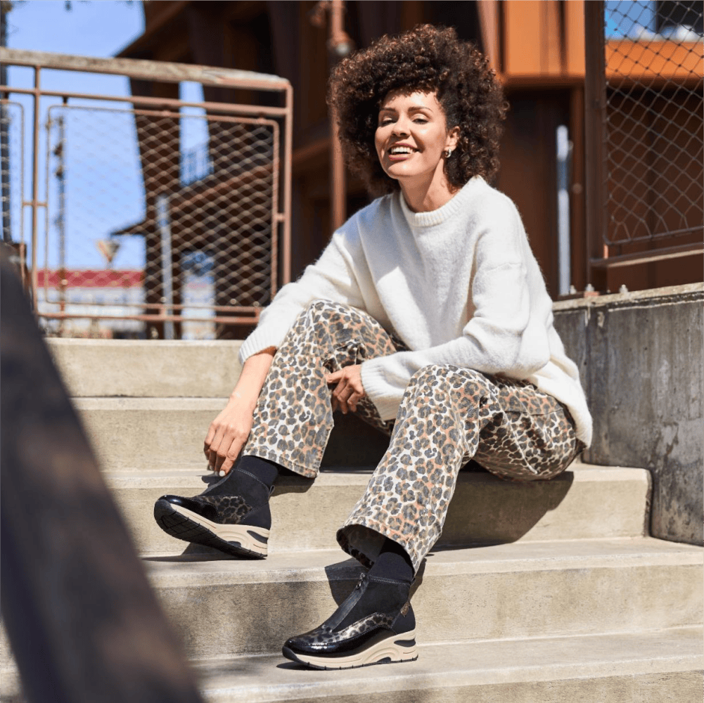 rieker femme baskets montantes n9362-00