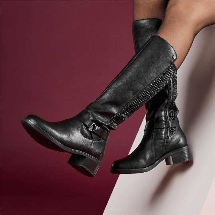 Damen Stiefel 75490-00 mit Vario Schaft.