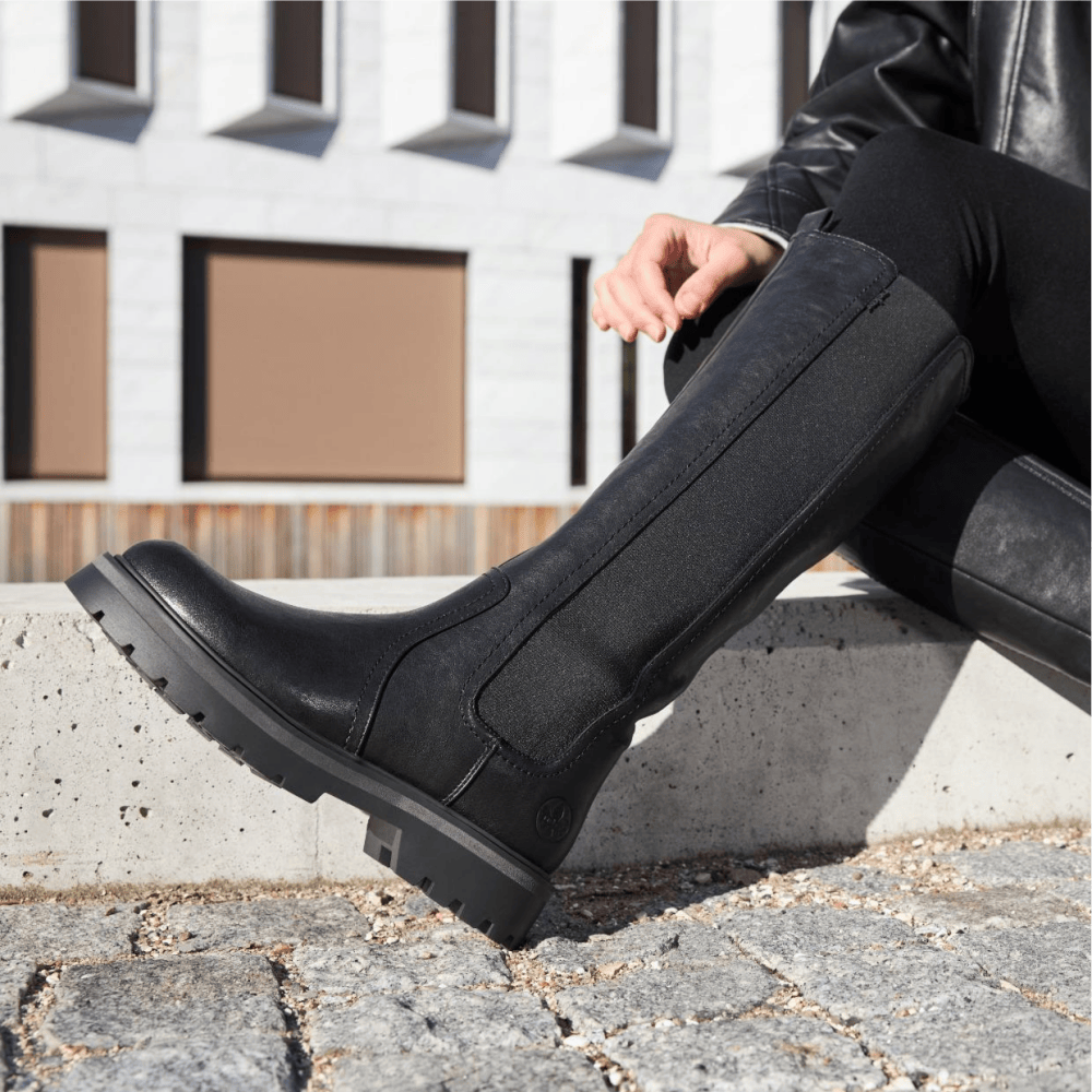 Rieker boots with vario shank.