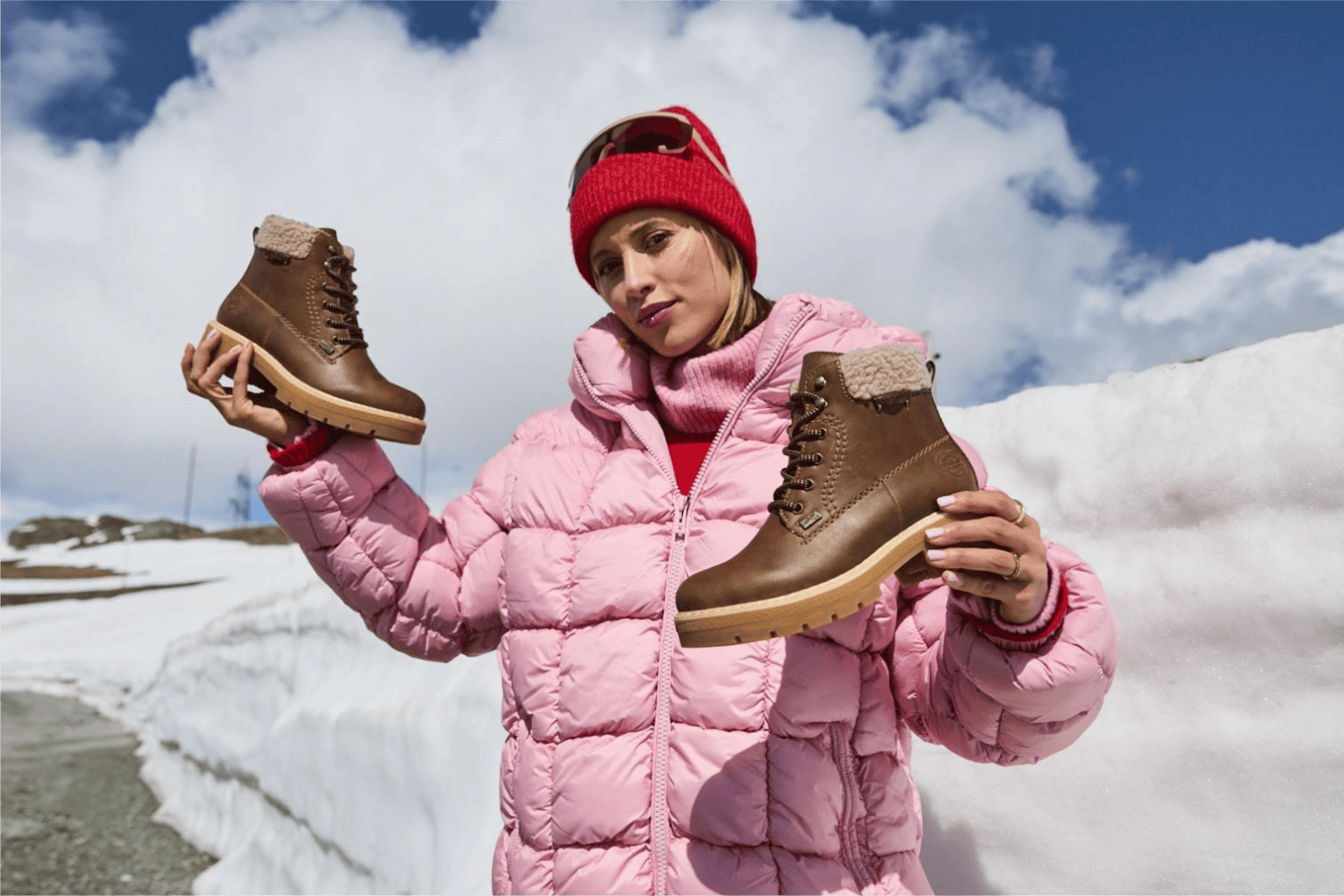 Winterliche Stiefel y8118-22 von Rieker.