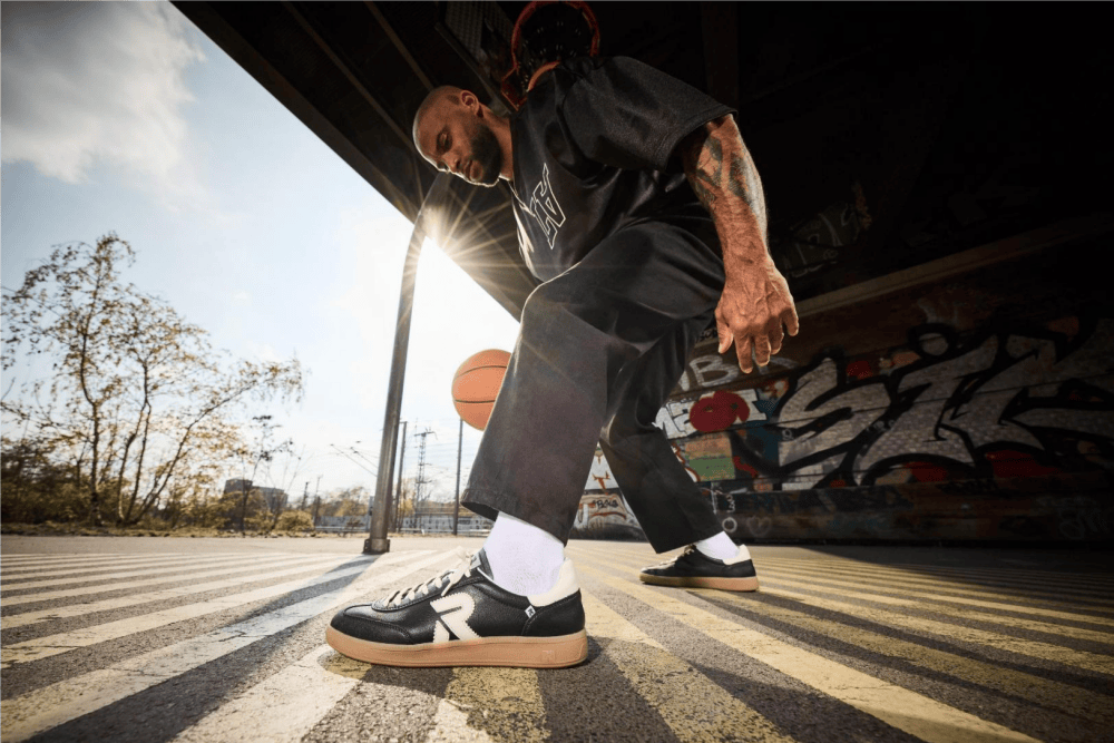 Basketball pour homme Rieker Retro Sneaker u2200-00