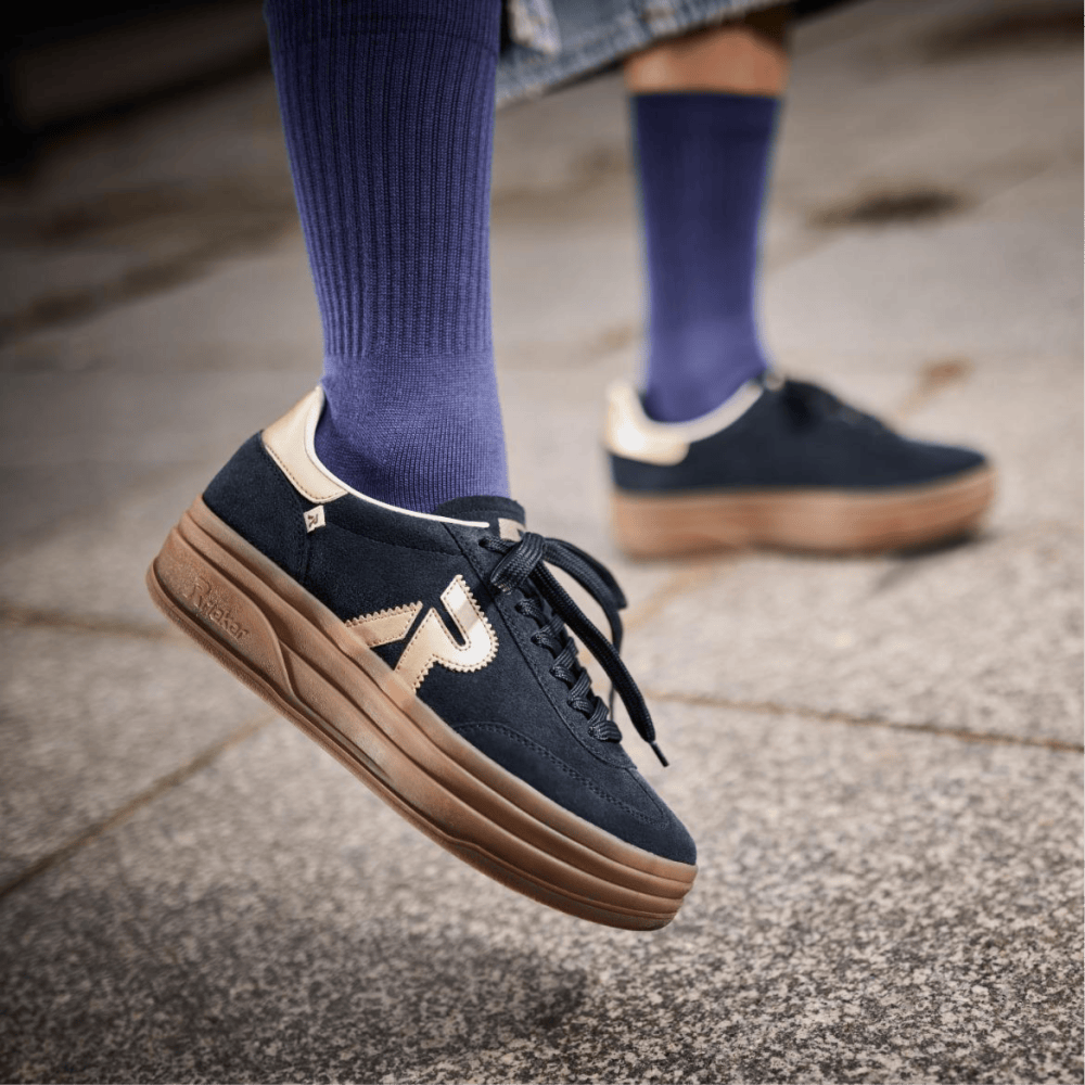 Rieker baskets basses w3700-14 avec arch support..