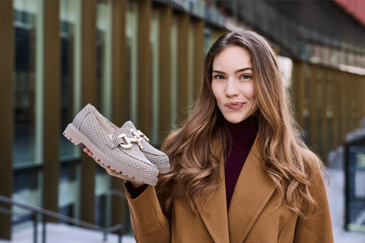 Karierte Loafer 45561-60.
