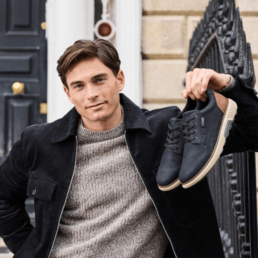 Herbstschuhe von Herren von Rieker.