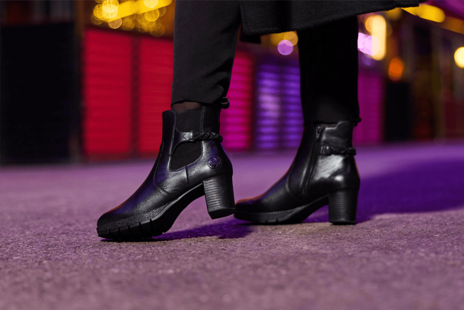 Stiefeletten 77651-00 von Rieker.