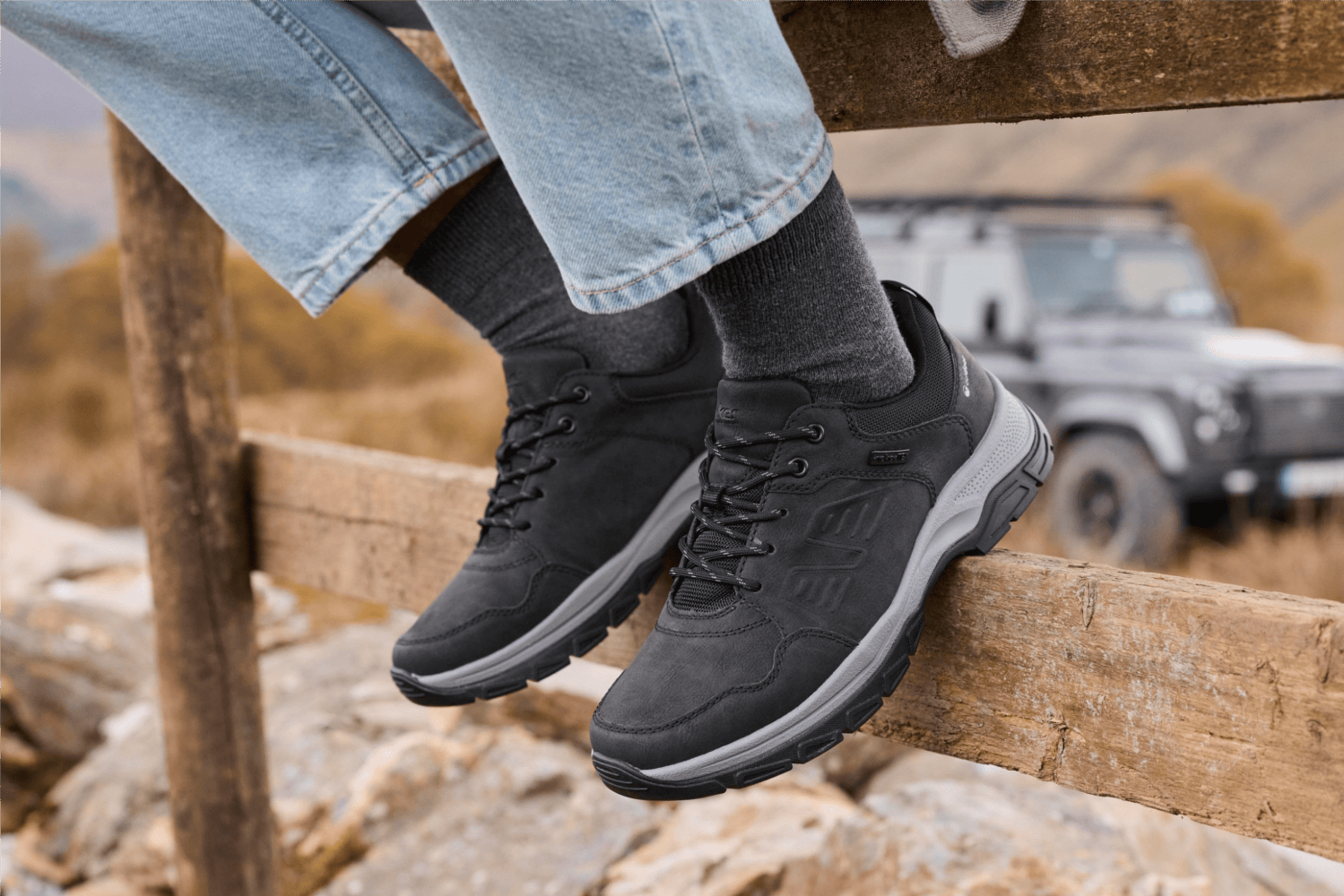 Trekkingsneaker 30202-00 von Rieker.
