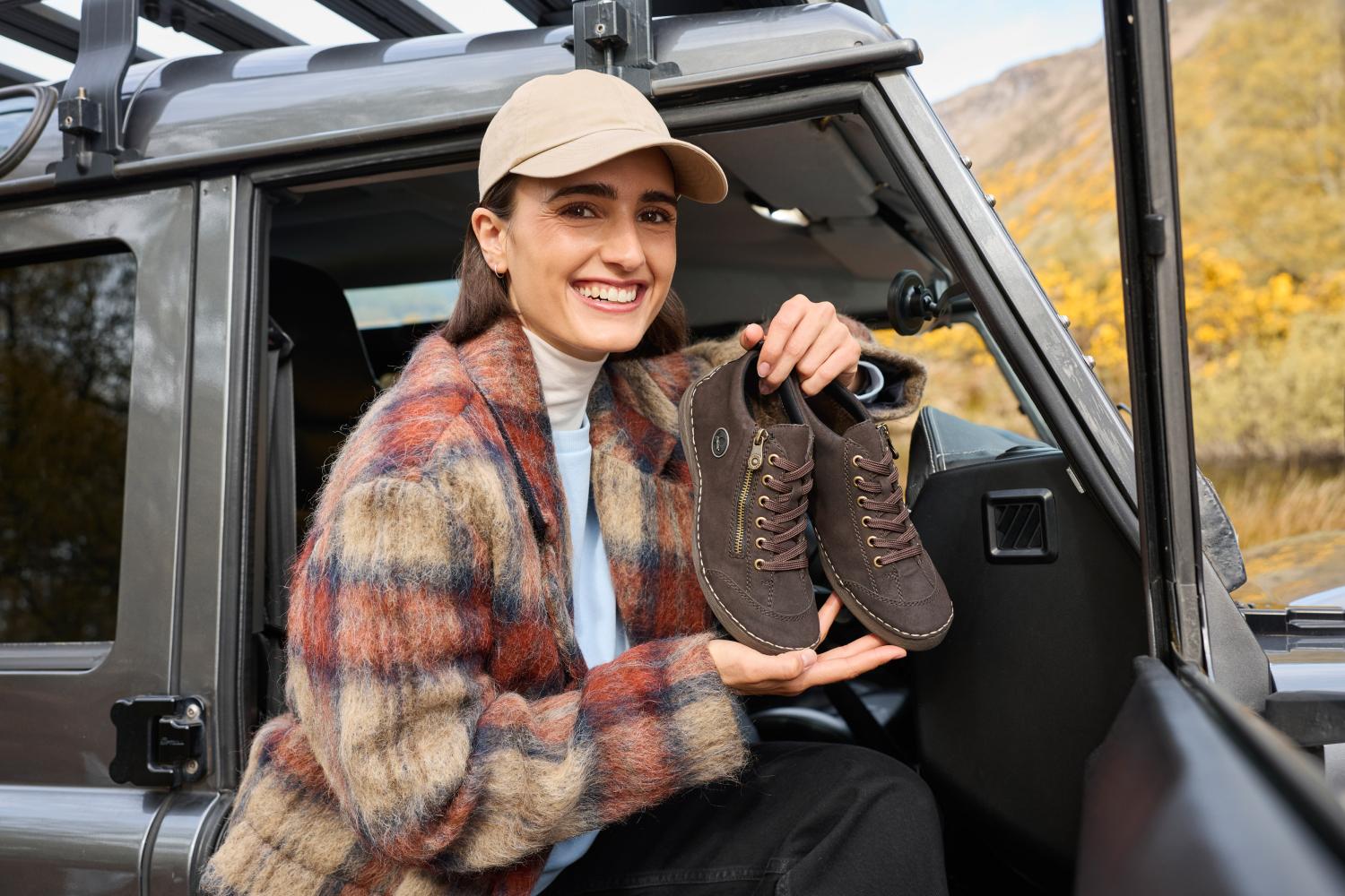 Bequeme Schnürstiefel 52514-26 von Rieker für den Herbst.