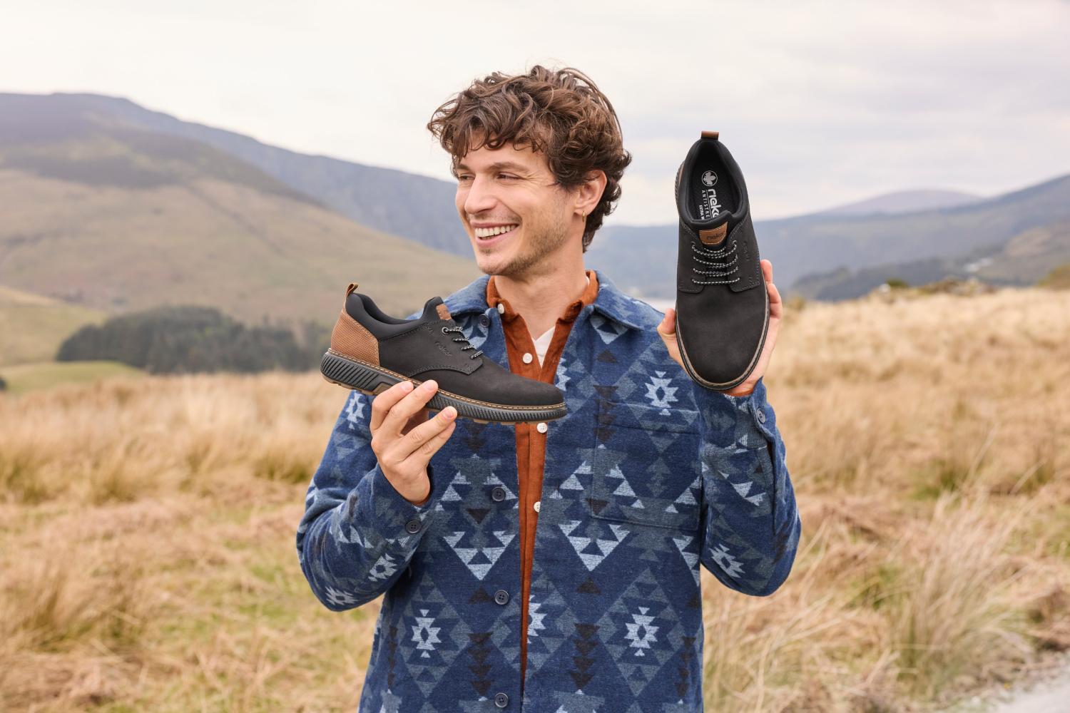 Herren Slipper B3360-00 der aktuellen Herbstkollektion von Rieker.
