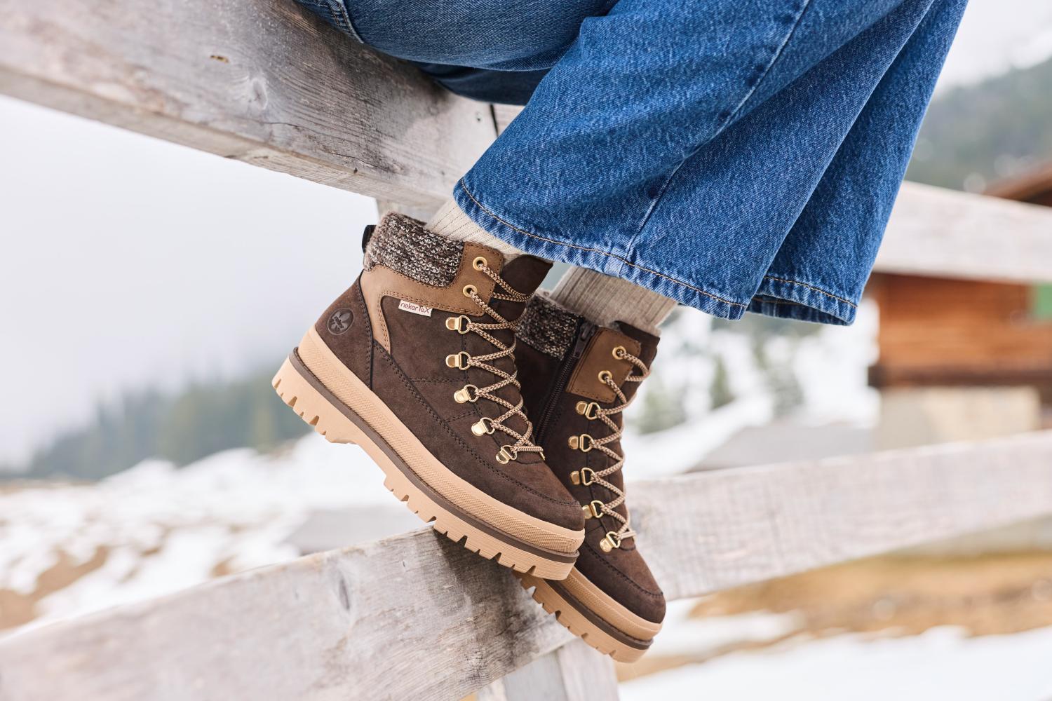 Rieker Outdoor Stiefel Y6210-25 für Damen.