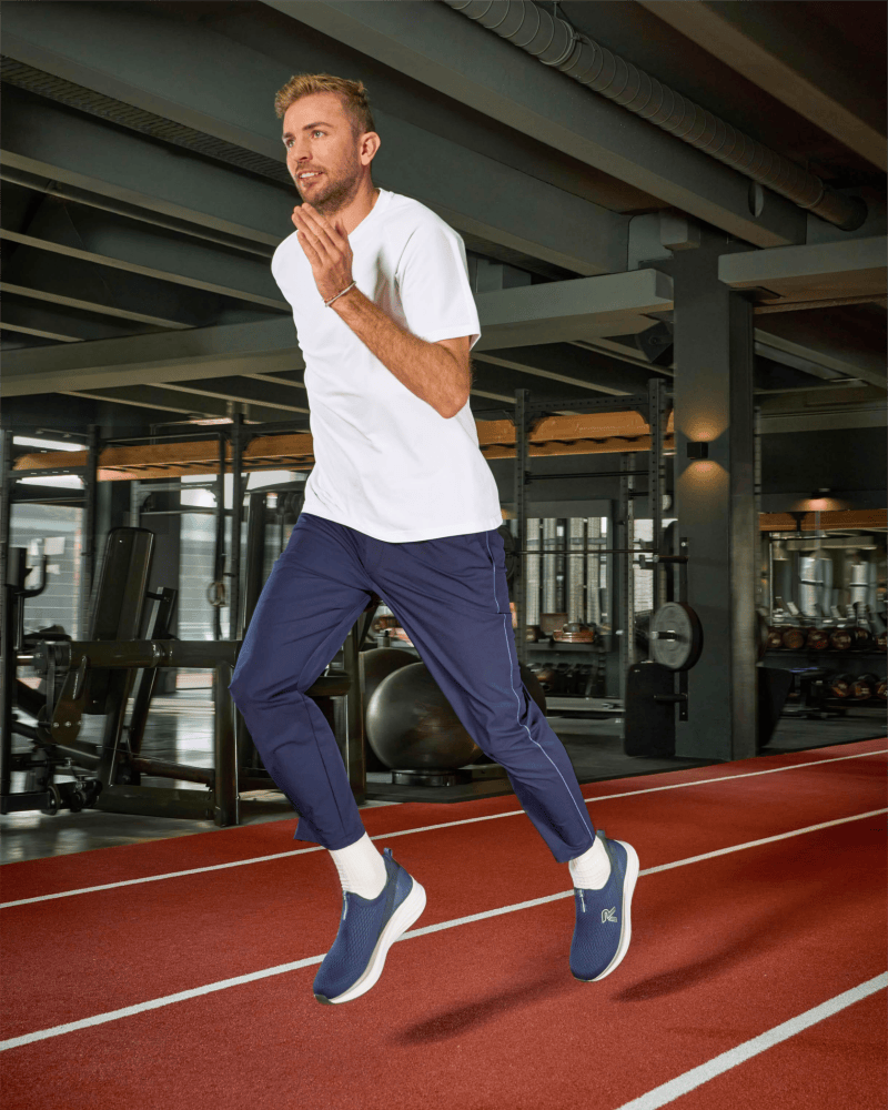 Christoph Kramer running with rieker shoes