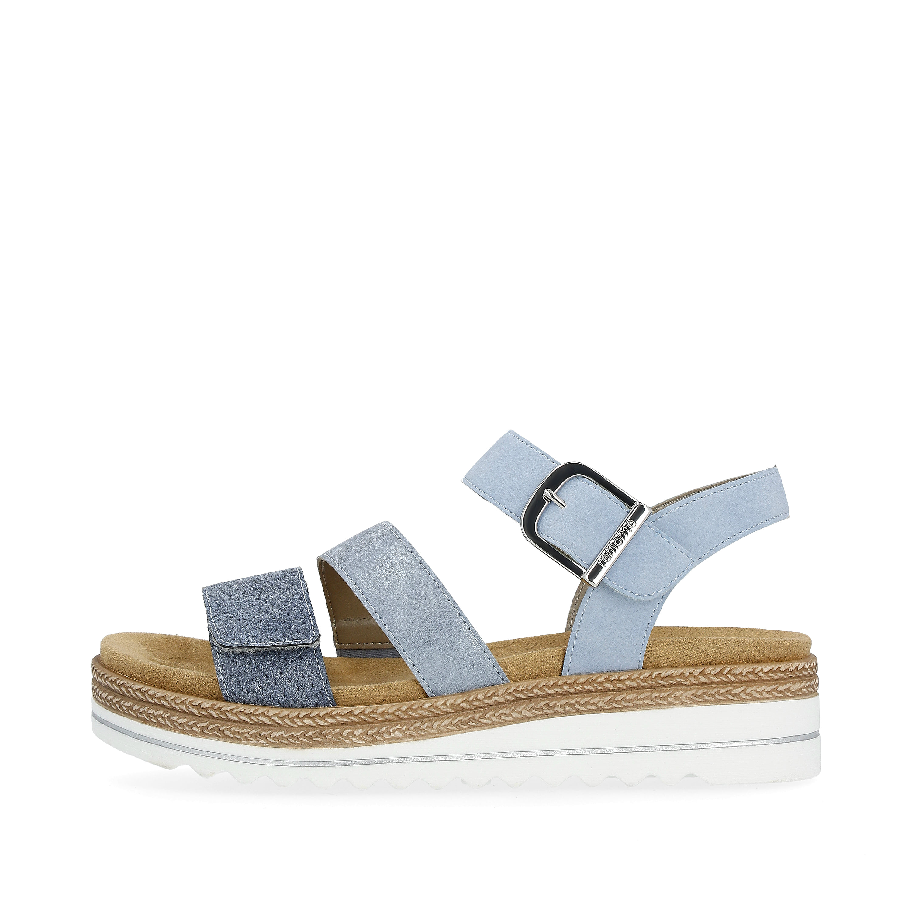 remonte Femme Sandales à lanières bleu D0Q55-12