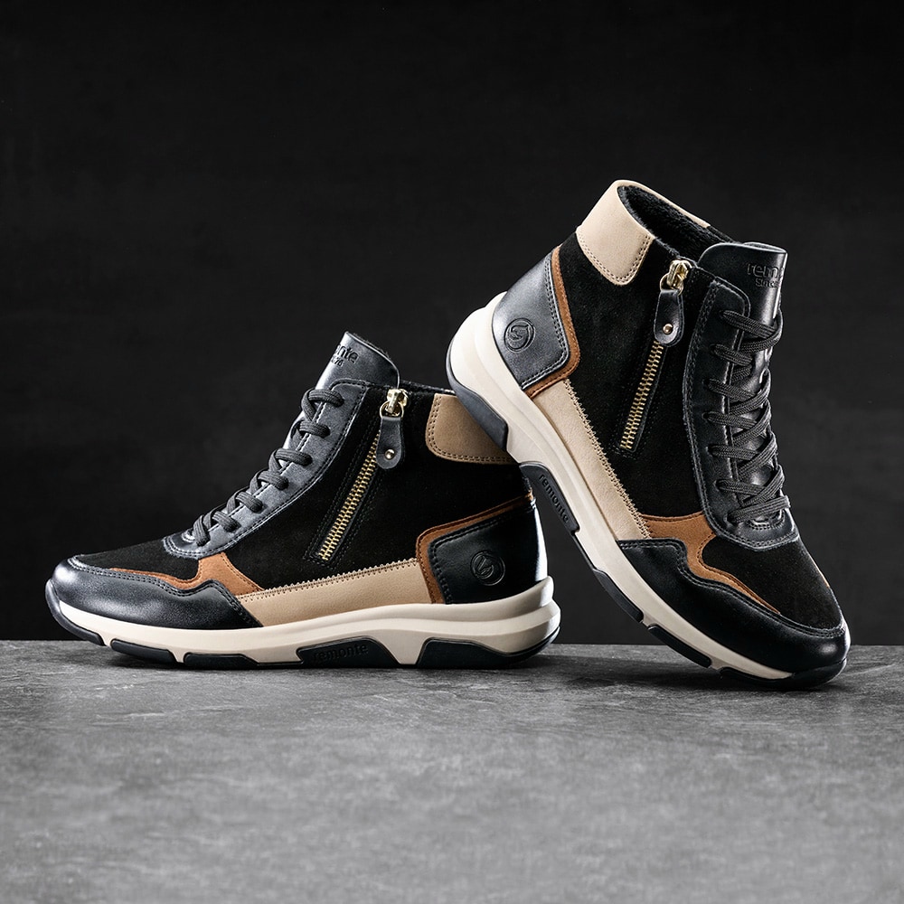 remonte Femme Bottes à lacets D1S70-03