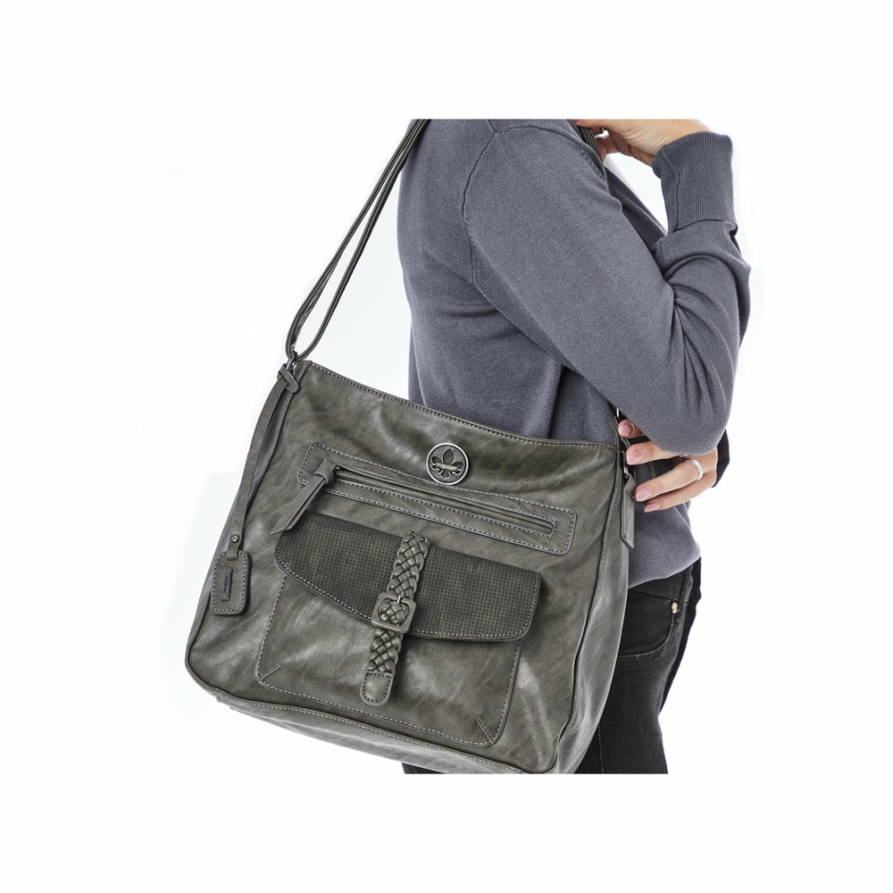 Grau Taschen Von Rieker Rieker Damen Umhängetasche H1340-42
