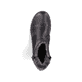 Schwarze Rieker Damen Kurzstiefel Z7263-00 aus Glattleder. Schuh von oben.