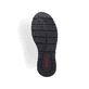 Hellrote Rieker Damen Schnürstiefel 55020-33 mit einem Reißverschluss. Schuh Laufsohle.