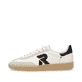 Weiße Rieker Herren Sneaker Low U2200-83 mit einer Schnürung. Schuh Außenseite.