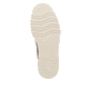 Chaussures à lacets Rieker marron pour hommes 04503-24 en cuir lisse. Semelle extérieure de la chaussure.