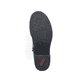 
Nachtschwarze Rieker Damen Schnürstiefel 75130-00 mit einer schockabsorbierenden Sohle. Schuh Laufsohle