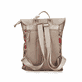 Rieker Rucksack H1386-90 in Bunt mit mit Weboptik, Reißverschluss und Laptopfach. Getragen.