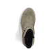 Asphaltschwarze Rieker Damen Stiefeletten 71675-01 mit Reißverschluss. Schuh Innenseite