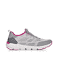 Graue Rieker Damen Slipper 40403-40 mit super leichter und flexibler Sohle. Schuh Innenseite.