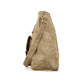 Rieker Damen Handtasche H1362-62 in Sandbeige aus Kunstleder mit Reißverschluss. Handtasche linksseitig.