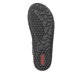 Braune Rieker Damen Schnürschuhe 52803-60 in Löcheroptik. Schuh Außenseite gespiegelt.