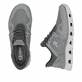 Baskets basses Rieker grises homme 04355-40 avec option easy in facile. Chaussure vue de dessus, couchée.