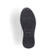 Grüne Rieker Damen Sneaker High 90010-52 mit abriebfester Plateausohle. Schuh Laufsohle.