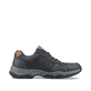 Blaue Rieker Herren Schnürschuhe 11211-14 mit Schnürung sowie einer leichten Sohle. Schuh Innenseite