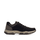 Chaussures à lacets Rieker noires hommes 11211-02 avec largeur H. Côté intérieur de la chaussure.