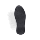 Mehrfarbige vegane Rieker Damen Sneaker High 90010-91 mit einem Reißverschluss. Schuh Laufsohle.