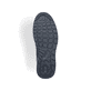 Blaue Rieker Herren Clogs B1091-14 mit Rieker Air Sohlenfenster sowie Gummizug. Schuh Laufsohle.