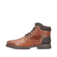 Braune Rieker Herren Schnürstiefel 13740-24 mit wasserabweisender TEX-Membran. Schuh Außenseite.