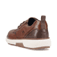 
Kastanienbraune Rieker Herren Schnürschuhe B3301-22 mit einer leichten Profilsohle. Schuh von hinten