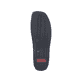 Rote Rieker Damen Slipper L1751-35 mit Gummizug sowie schmaler Passform E 1/2. Schuh Laufsohle.
