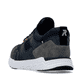 Blaue Rieker Herren Sneaker Low 09102-14 mit einem Gummizug. Schuh von hinten.