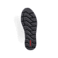 
Tiefschwarze Rieker Damen Slipper Z0051-01 mit einer robusten Profilsohle. Schuh Laufsohle