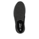Mocassins Rieker gris pour homme 11550-45 avec bande élastique. Semelle extérieure de la chaussure.