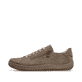 Chaussures à lacets Rieker marron femmes 52301-25 avec fermeture éclair. Côté extérieur de la chaussure.