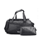 Sac de voyage Rieker H5202-00 noir avec fermeture éclair, bretelle amovible et poche intérieure amovible. Devant.