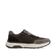 Baskets basses Rieker marron pour homme 06100-25 avec fermeture éclair. Côté intérieur de la chaussure.