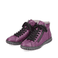 
Lilane Rieker Damen Schnürstiefel N0921-30 mit Schnürung und Reißverschluss. Schuhpaar schräg.