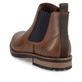
Nussbraune Rieker Herren Chelsea Boots 14653-24 mit einer robusten Profilsohle. Schuh von oben